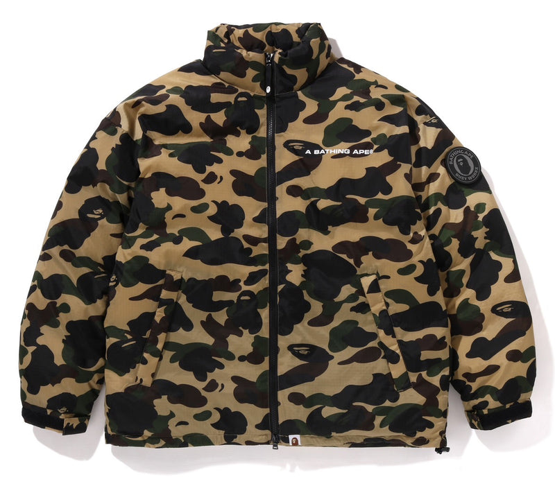 A BATHING APE Ladies' 1ST CAMO DOWN JACKET