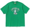 A BATHING APE LAYERED COLLEGE RELAXED FIT TEE