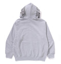 A BATHING APE SHARK LOGO RELAXED FIT PULLOVER HOODIE