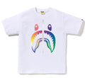 A BATHING APE GRADATION SHARK TEE ONLINE EXCLUSIVE