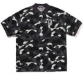 A BATHING APE CITY CAMO LARGE APE HEAD POLO ( RELAXED FIT )