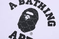 A BATHING APE COLLEGE MONOGRAM COLLEGE RELAXED FIT TEE