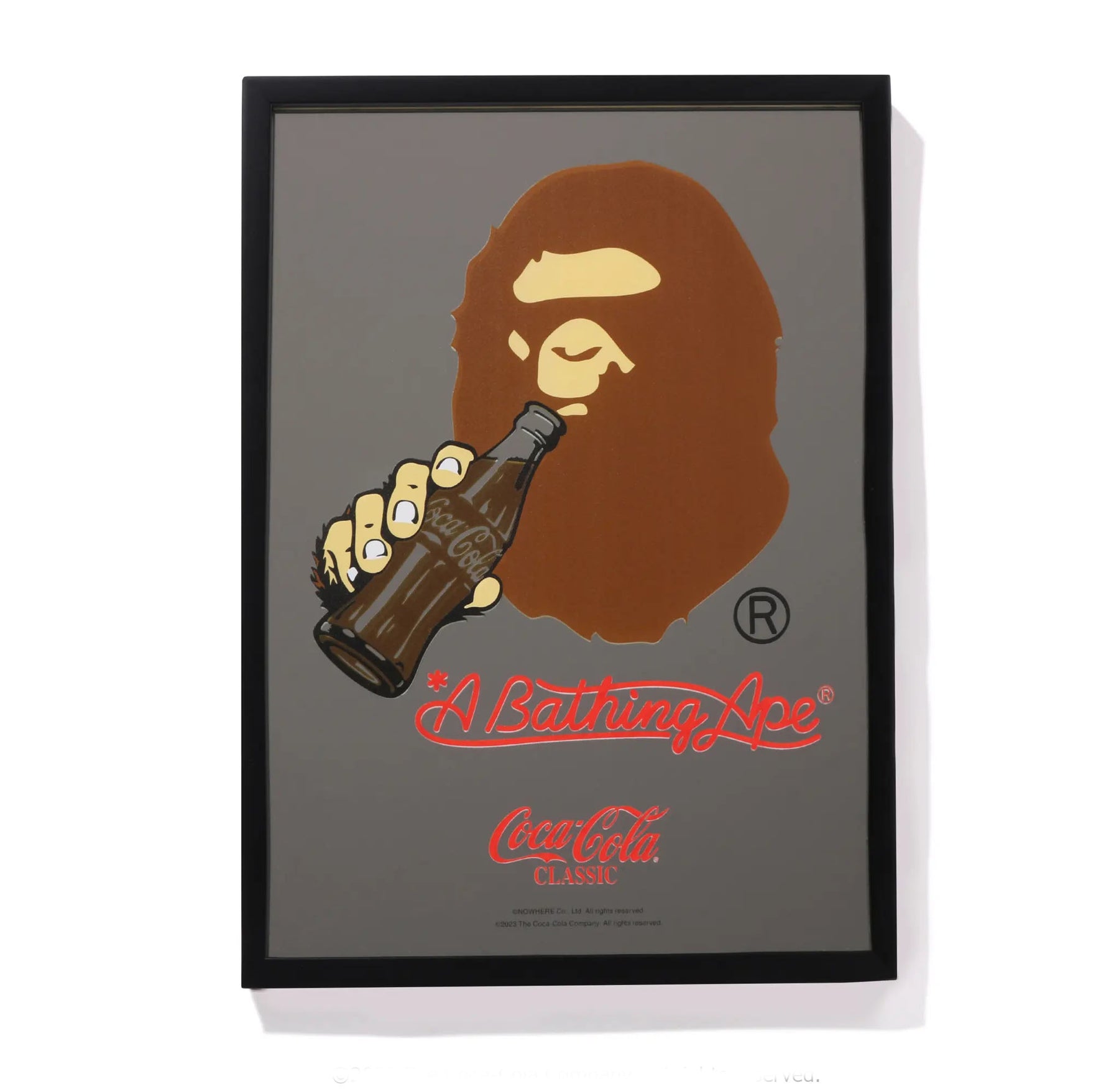 A BATHING APE BAPE x COCA-COLA PUB MIRROR – happyjagabee store