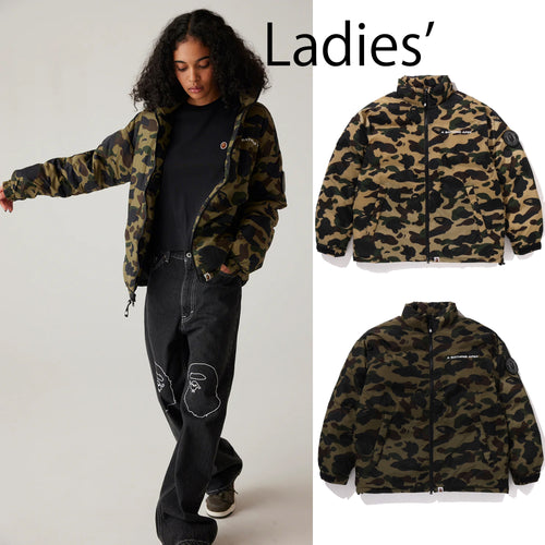 A BATHING APE Ladies' 1ST CAMO DOWN JACKET