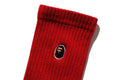 A BATHING APE APE HEAD ONE POINT SOCKS