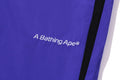 A BATHING APE NYLON LOOSE FIT TRACK PANTS