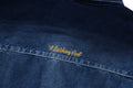 A BATHING APE INDIGO CORDUROY L/S SHIRTS