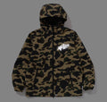 A BATHING APE WIND STOPPER PRODUCTS BY GORE-TEX LABS 1ST CAMO HOODIE JACKET