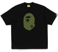 A BATHING APE COLLEGE MONOGRAM APE HEAD RELAXED FIT TEE