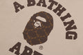 A BATHING APE COLLEGE MONOGRAM COLLEGE RELAXED FIT TEE