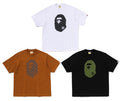 A BATHING APE COLLEGE MONOGRAM APE HEAD RELAXED FIT TEE