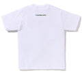 A BATHING APE BITMAP LOGO TEE