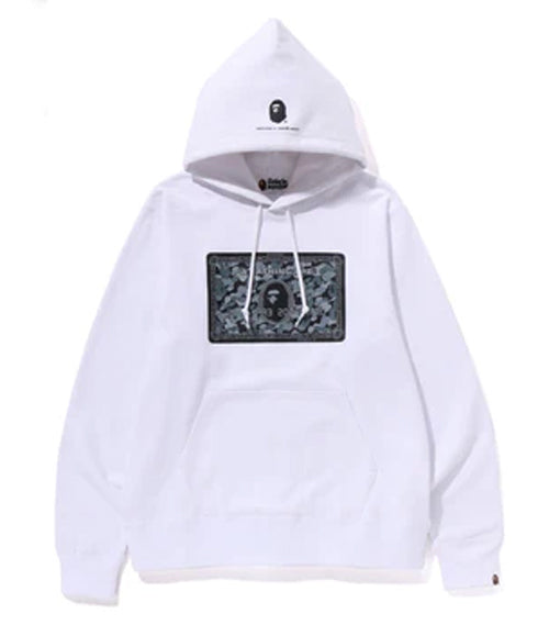 A BATHING APE ONLINE EXCLUSIVE BAPE ONLINE CARD PULLOVER HOODIE