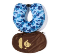 A BATHING APE ABC CAMO 2WAY APE HEAD NECK PILLOW