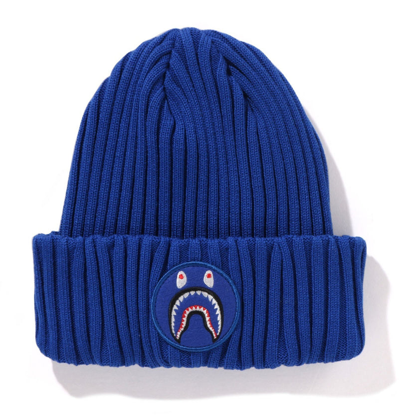 A BATHING APE BAPE KIDS SHARK KNIT CAP