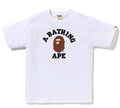 A BATHING APE BOA COLLEGE TEE ONLINE EXCLUSIVE