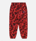 A BATHING APE BAPE x CLOT CAMO LOGO SWEAT PANTS