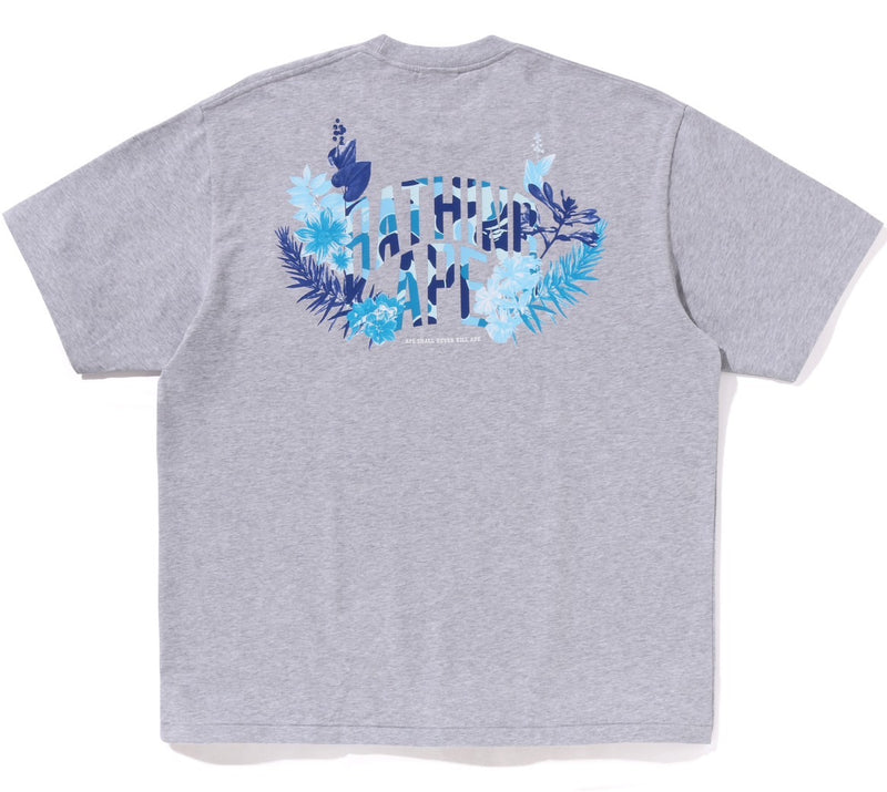 A BATHING APE FLORA APE HEAD RELAXED FIT TEE