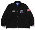 A BATHING APE SPACE APE RELAXED FIT COACH JACKET