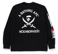 A BATHING APE BAPE x NBHD L/S TEE