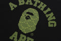 A BATHING APE COLLEGE MONOGRAM COLLEGE RELAXED FIT TEE