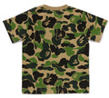 A BATHING APE BAPE KIDS ABC CAMO BABY MILO COLLEGE TEE