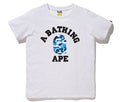 A BATHING APE Ladies' ABC CAMO COLLEGE TEE