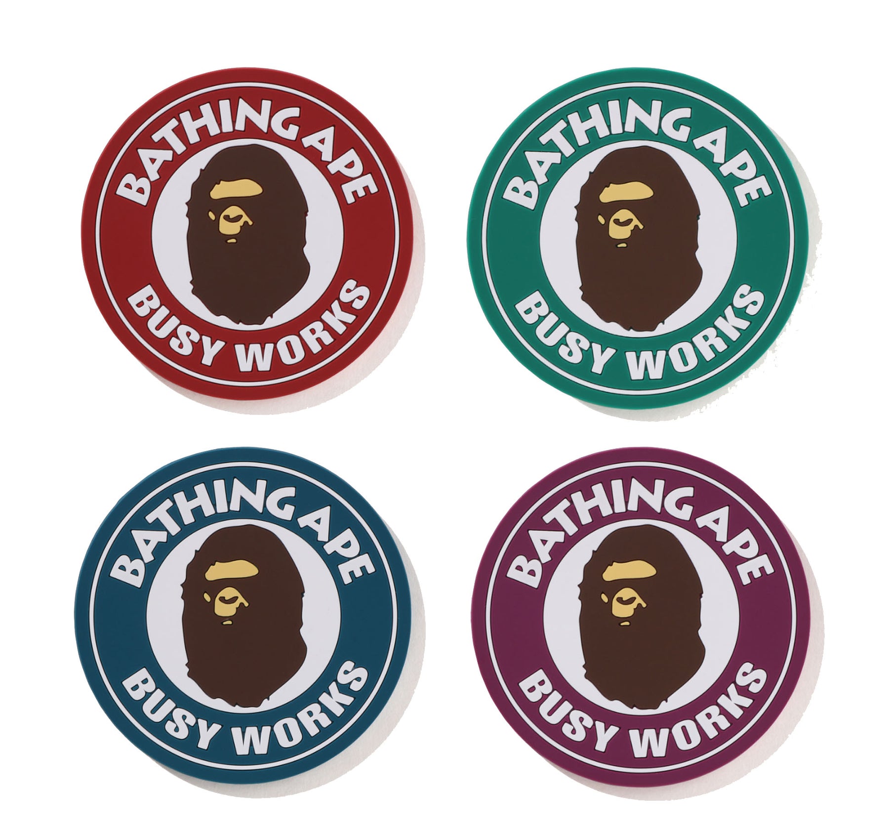 A BATHING APE BUSY WORKS RUBBER COASTER