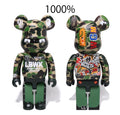 A BATHING APE BAPE x MEDICOM TOY LBWK x BAPE BE@RBRICK 1000% BEARBRIC