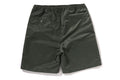 A BATHING APE LOGO NYLON RELAXED FIT SHORTS