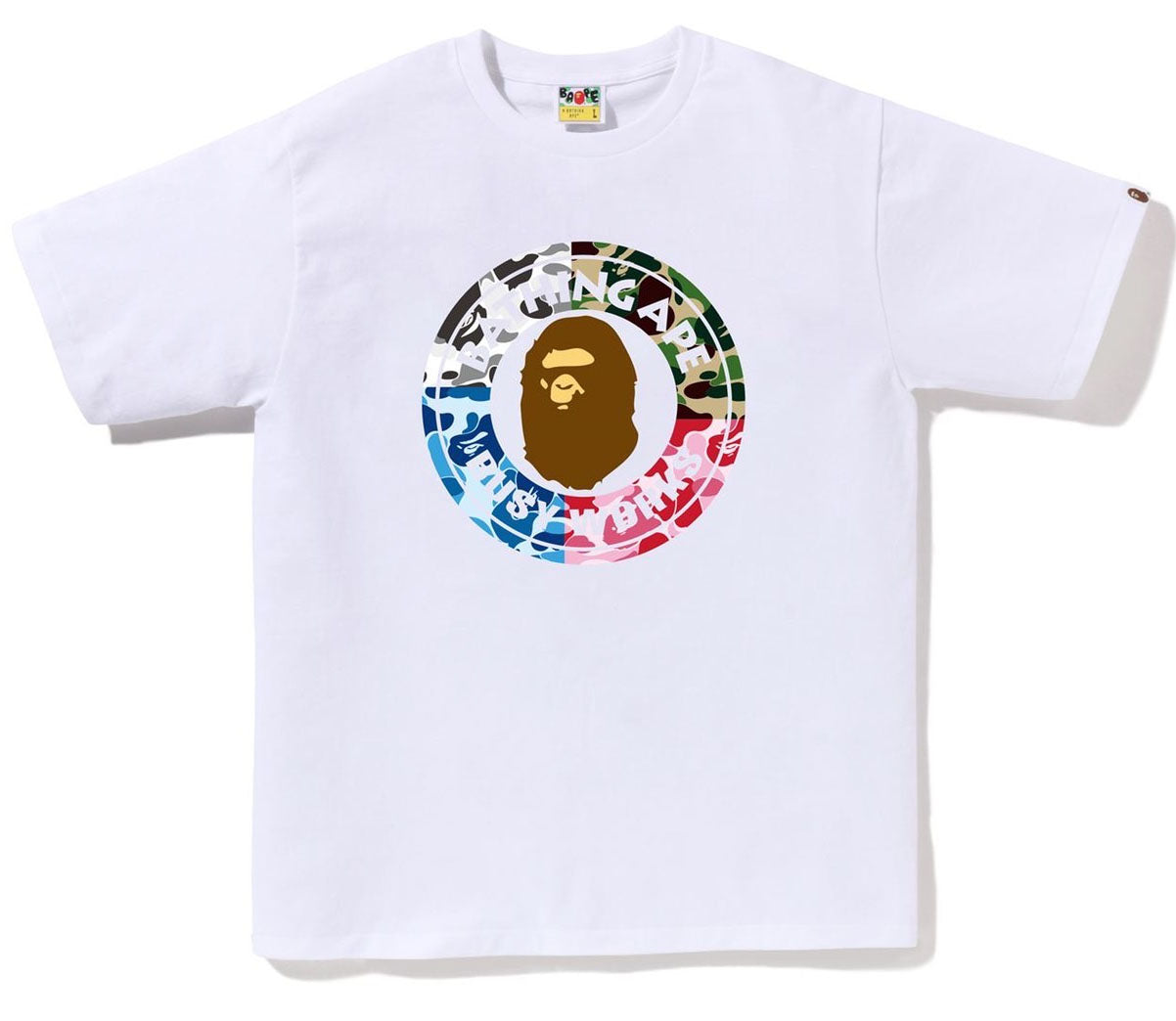 A BATHING APE ABC CAMO CRAZY BUSY WORKS TEE – happyjagabee store