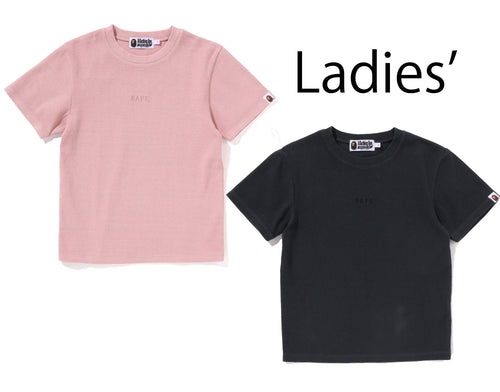 A BATHING APE Ladies' PIGMENT DYED RIB TEE