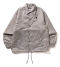 A BATHING APE LUX SPORT PATTERN JACQUARD NYLON COACH JACKET