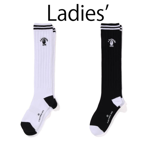 A BATHING APE Ladies' COLLEGE LOOSE SOCKS