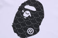 A BATHING APE COLLEGE MONOGRAM APE HEAD RELAXED FIT TEE