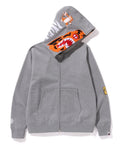 A BATHING APE TIGER FULL ZIP HOODIE