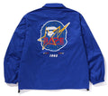 A BATHING APE SPACE APE RELAXED FIT COACH JACKET