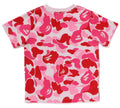 A BATHING APE BAPE KIDS ABC CAMO BABY MILO COLLEGE TEE