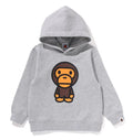 A BATHING APE BAPE KIDS BABY MILO PULLOVER HOODIE