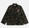 A BATHING APE BAPE x CLOT CAMO APE HEAD CHINA JACKET