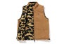 A BATHING APE 1ST CAMO REVERSIBLE DOWN VEST