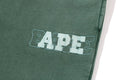 A BATHING APE VINTAGE WASHED COLLEGE PATCH SWEAT PANTS