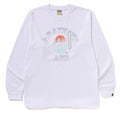 A BATHING APE KABUKI HEAD L/S TEE