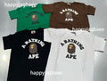 A BATHING APE BAPE KIDS COLLEGE TEE