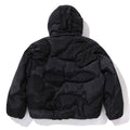 A BATHING APE 1ST CAMO NYLON DOWN JACKET