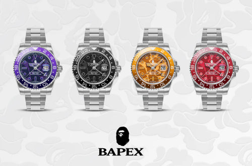 A BATHING APE COLOR CAMO TYPE 2 BAPEX