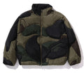 A BATHING APE 1ST CAMO NYLON DOWN JACKET