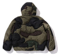 A BATHING APE 1ST CAMO NYLON DOWN JACKET