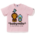 A BATHING APE BAPE KIDS BABY MILO & BIRDS TEE