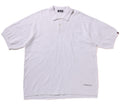 A BATHING APE SOLID CAMO JACQUARD RELAXED FIT POLO SHIRT